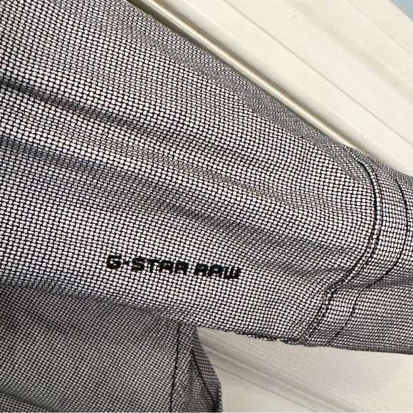 G-Star Raw Shirt Men M Grey Slim Dress Shirt - Picture 3 of 5